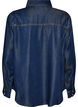 Denim shirt in lyocell with press studs, Blue, Packshot image number 1