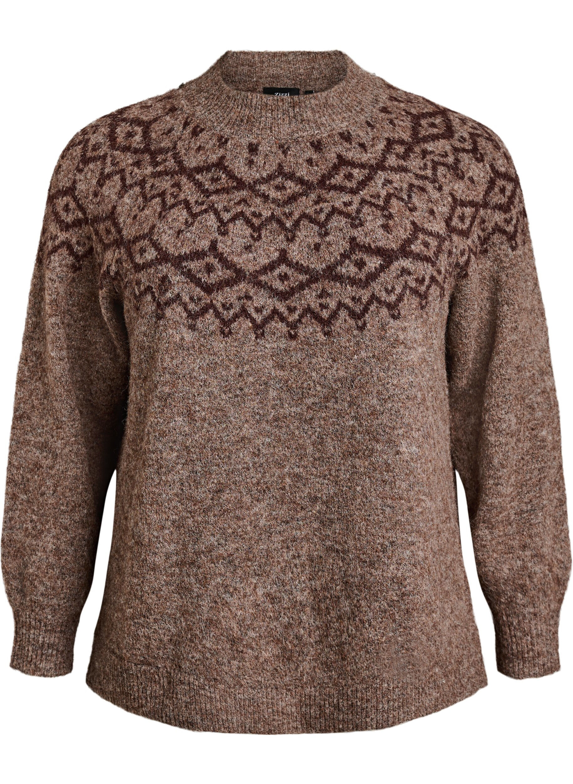 Jumper with Nordic pattern