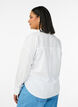Classic cotton shirt with a loose fit, White, Model image number 2
