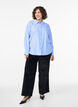 Shirt with stripes and studs, Blue, Model image number 1