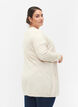 Long knitted cardigan in a viscose blend, Beige, Model image number 2