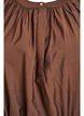 Knee-length dress with short sleeves and tie belt, Brown, Packshot image number 2