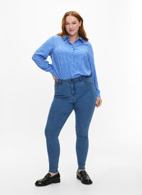 FLASH - Jeans with super slim fit, Light Blue, Model