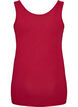Solid color basic top in cotton, Red, Packshot image number 1