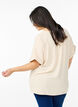 Loose blouse with short sleeves, Beige, Model image number 2
