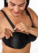 Strapless bra with underwire, Black, Model image number 3
