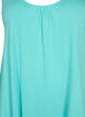 Top with a-shape and round neck, Turquoise, Packshot image number 2