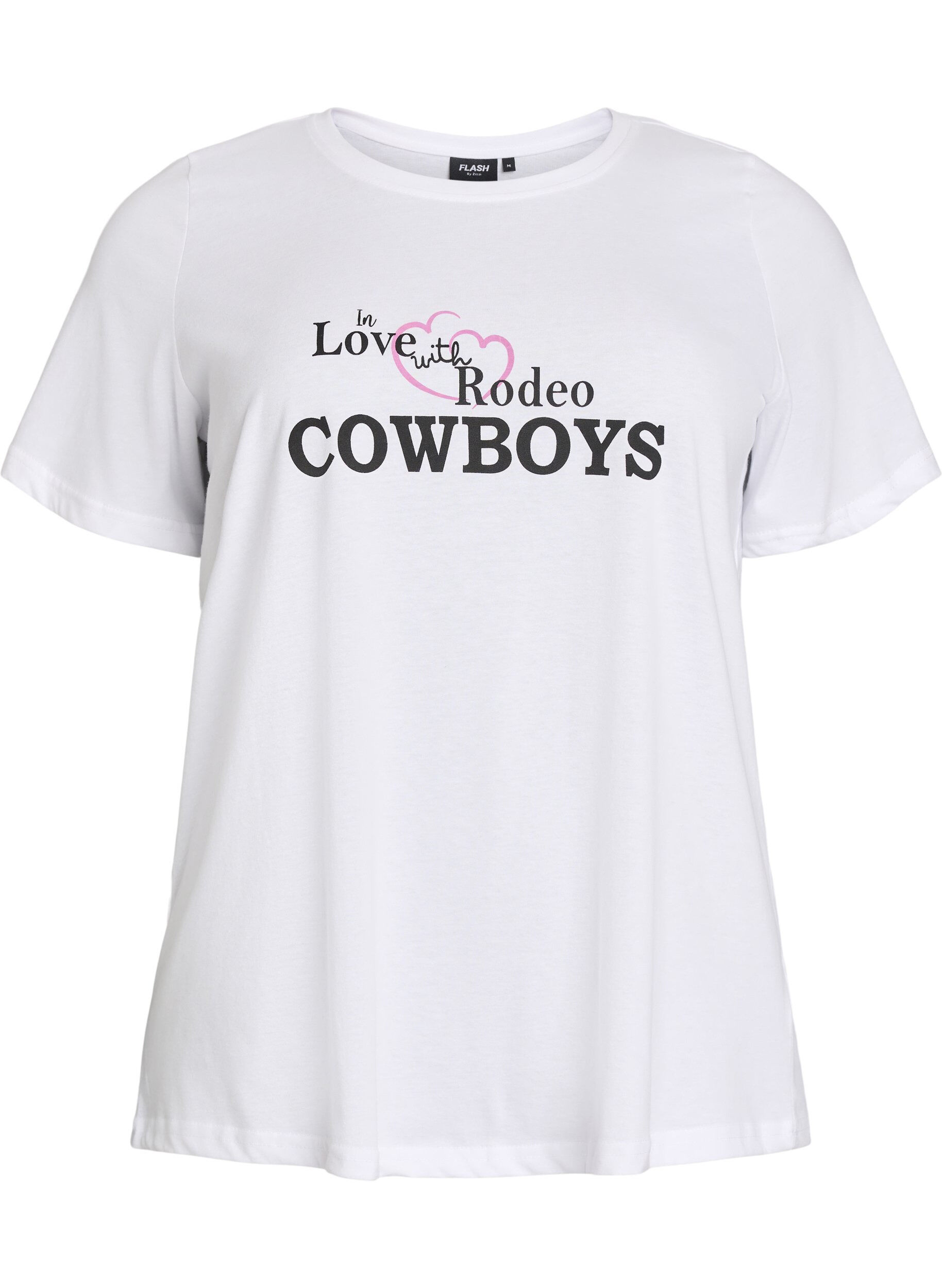 ZizzifashionT-shirt with motif, White, Packshot image number 0