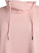 Sweatshirt with high collar and pockets, Red, Packshot image number 2