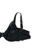 Full cover bra with lace and strings, Black, Packshot image number 3