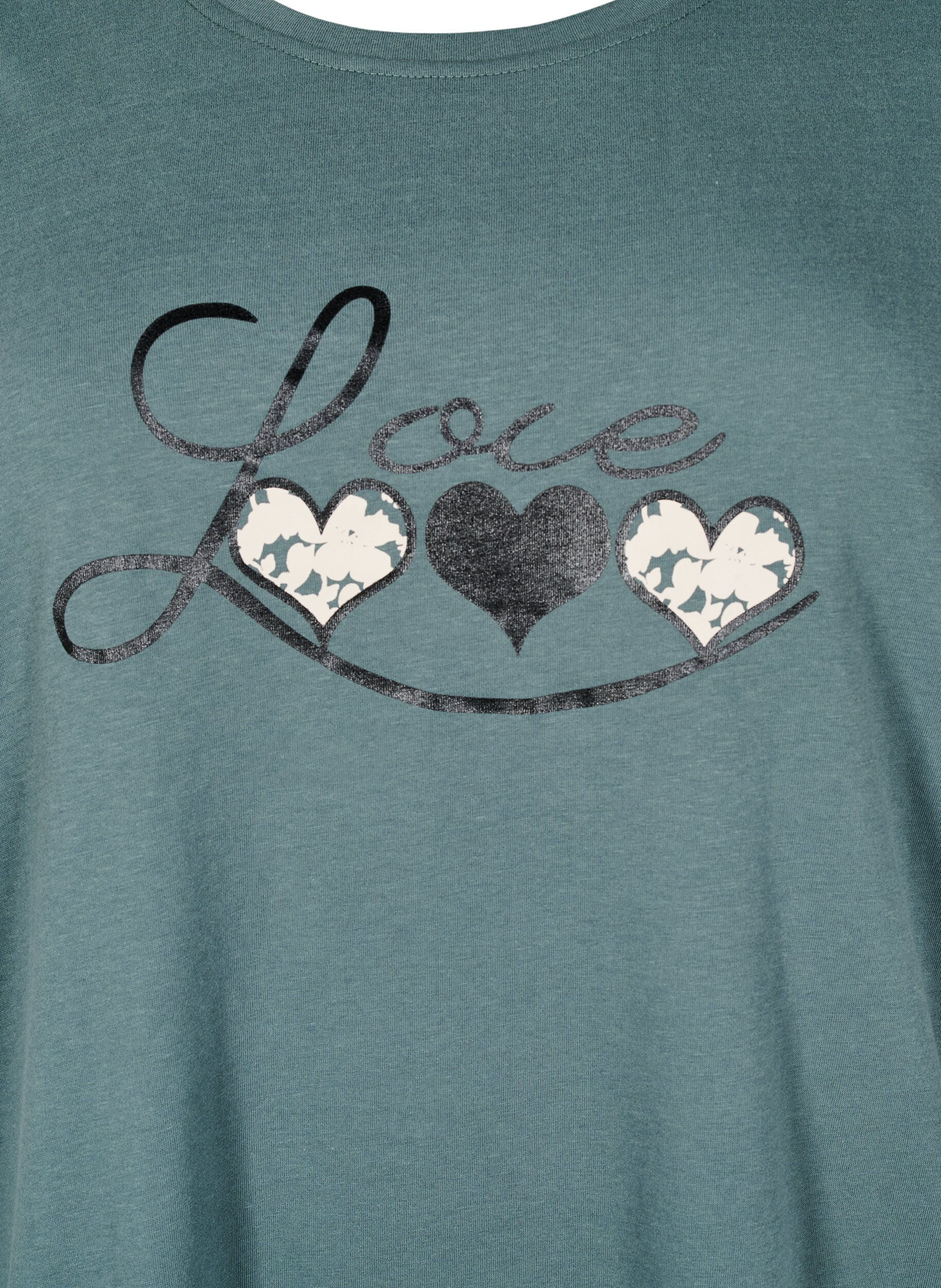 Zizzifashion FLASH - T-shirt with motif, Green, Packshot image number 2