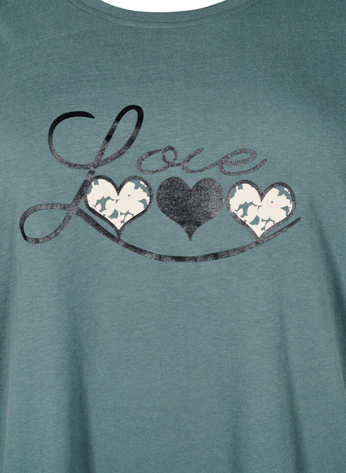 FLASH - T-shirt with motif, Green, Packshot image number 2