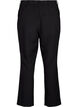 Straight leg trousers with pockets, Black, Packshot image number 1