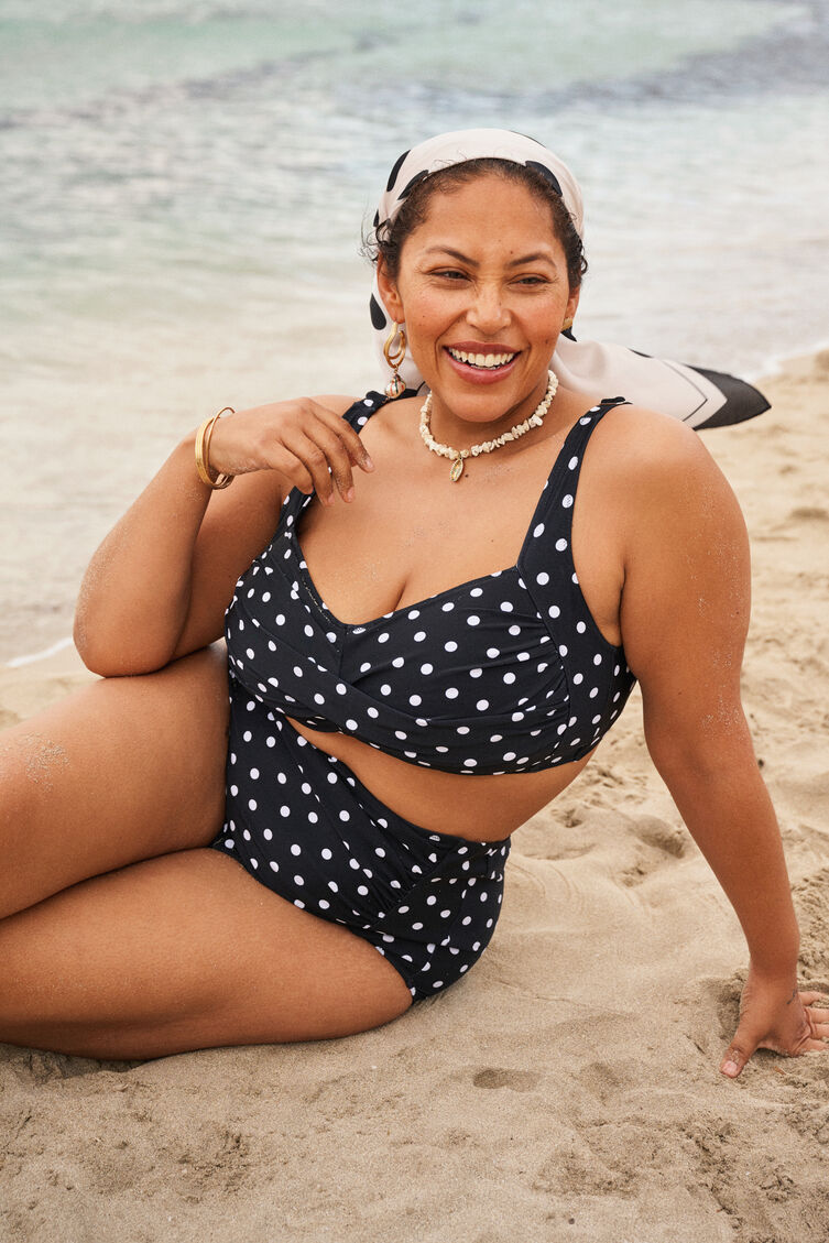 Polka dot bikini, , Model
