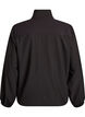 Sporty lightweight jacket with a high neck and pockets, Black, Packshot image number 1