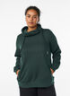 FLASH - Sweatshirt with high collar and pockets, Green, Model image number 0