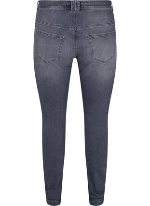 Extra slim Amy jeans with high waist, Grey Denim, Packshot image number 1