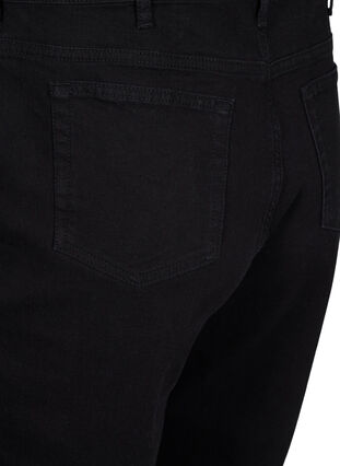 Cropped Mille mom jeans, Black, Packshot image number 3