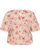 Blouse with balloon shape and wing sleeves, Coral, Packshot image number 1