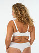 Comfort bra with a lace overlay and moulded cups, White, Model image number 1