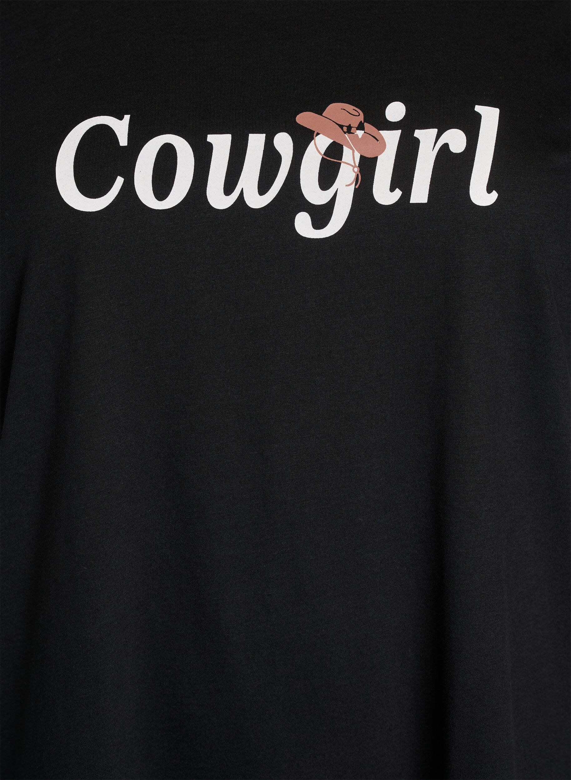 Zizzifashion FLASH - T-shirt with print, Black, Packshot image number 2