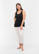 3/4 length basic leggings, Bright White, Model image number 0