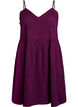 Cotton beach dress with narrow straps, Purple, Packshot image number 0