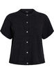 Knitwear cardigan with short sleeves, Dark Grey, Packshot image number 0