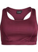 Sports bra with racerback, Red, Packshot image number 0