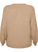 Cardigan with round buttons, Beige, Packshot image number 1