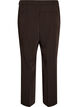 High-waisted tailored trousers with pressed creases, Brown, Packshot image number 1