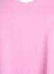 Basic plain cotton t-shirt, Pink, Packshot image number 2