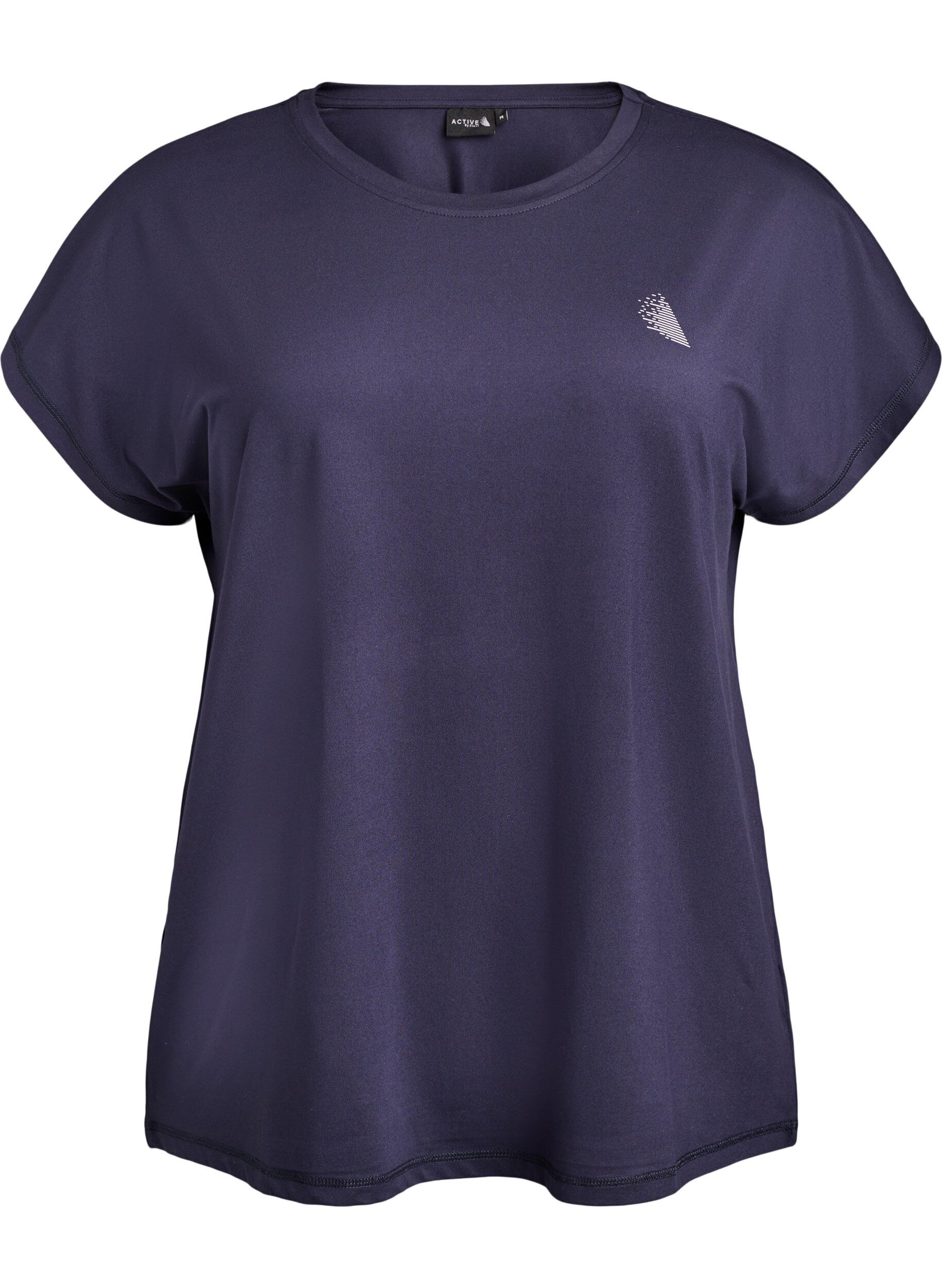 Solid-coloured training T-shirt