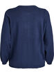 Cardigan with round buttons, Blue, Packshot image number 1