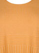 Blouse with 3/4 sleeves and striped pattern, Sudan Brown Mel., Packshot image number 2