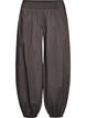 Balloon trousers with pockets and an elasticated waistband, Dark Grey, Packshot image number 0