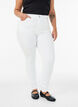 Amy high-waisted super slim fit jeans, White, Model image number 2