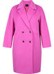 Coat with double-breasted button closure, Purple Orchid, Packshot image number 0