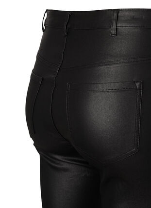 Coated Ellen jeans with bootcut, Black, Packshot image number 3