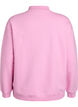 Sweatshirt with high neck and long sleeves, Pink, Packshot image number 1