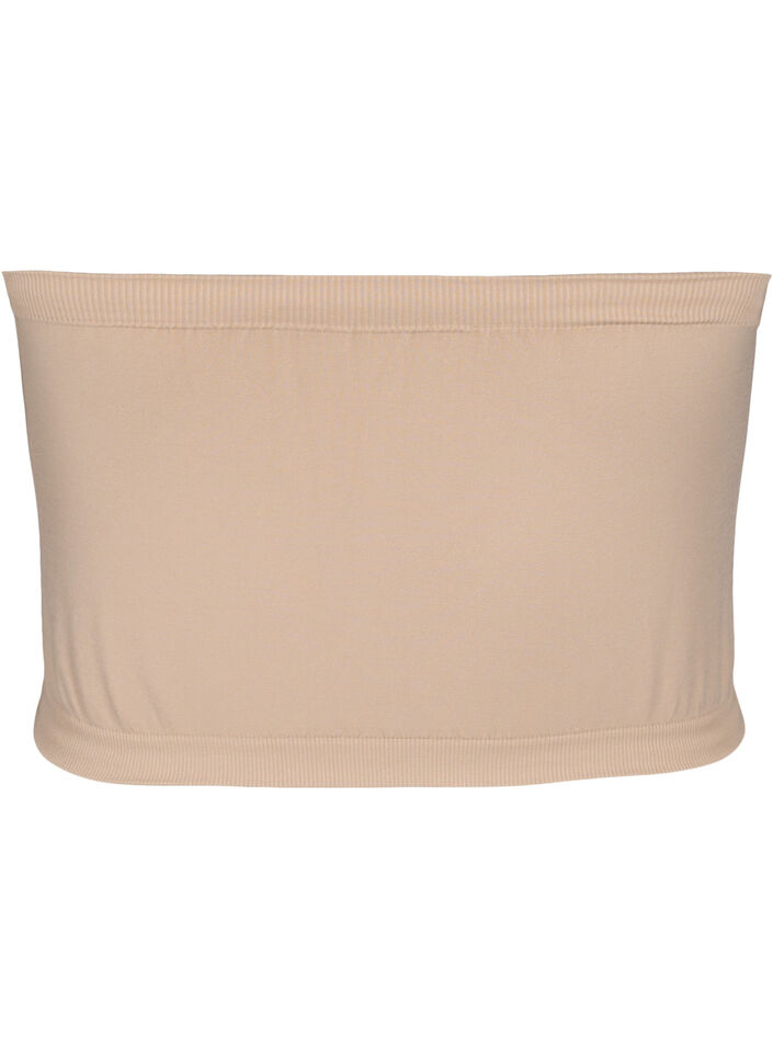 Tube bra, Beige, Packshot image number 1