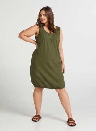 Dress , Ivy green, Model image number 2