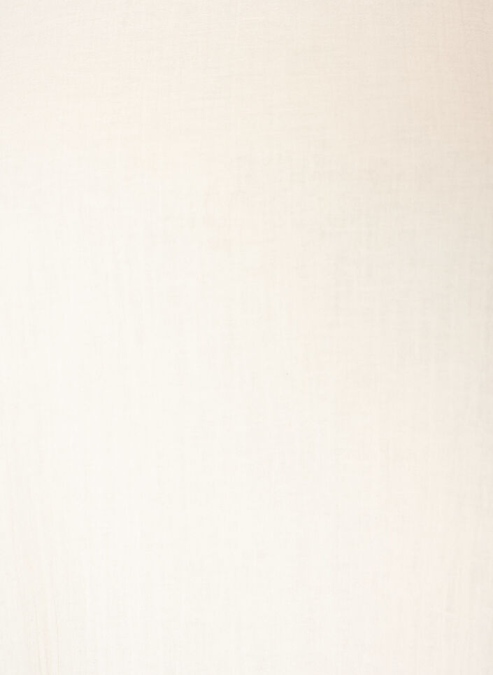 Cotton short-sleeved dress with a-line cut, Vanilla, Packshot image number 2