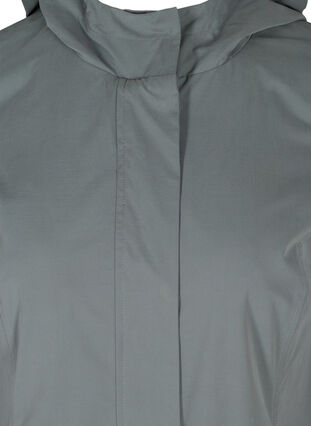 Jacket with pockets and hood, Balsam Green, Packshot image number 2