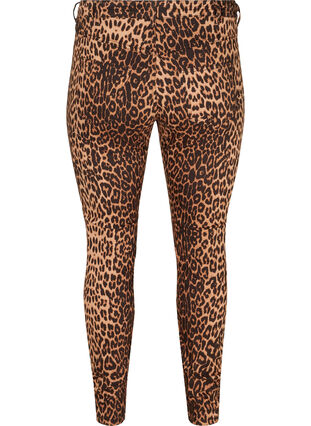 Printed Amy jeans, Leopard, Packshot image number 1