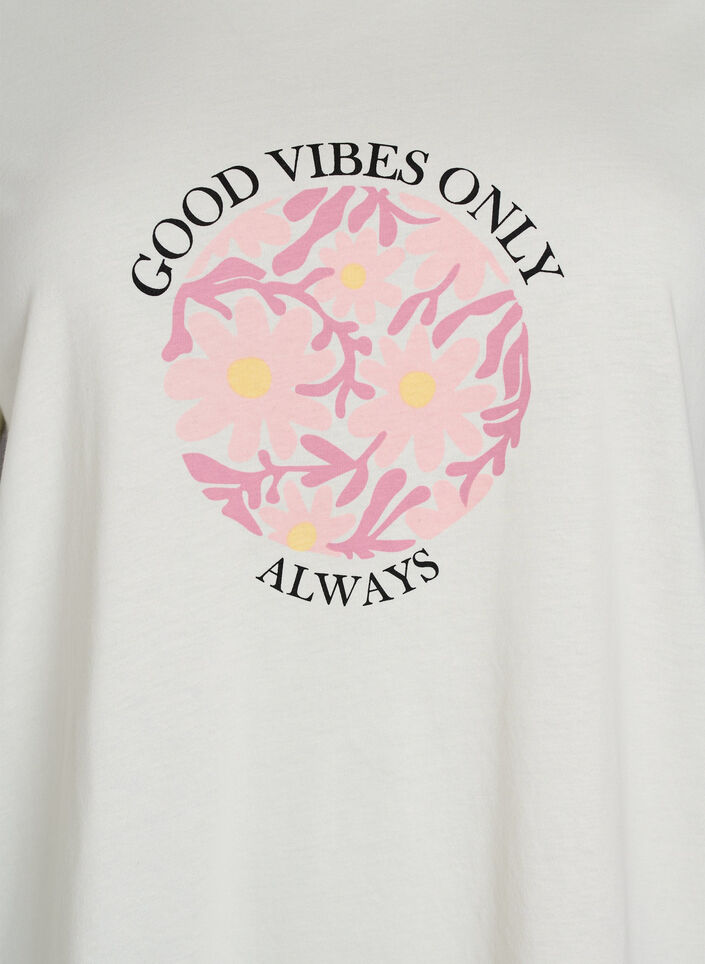 T-shirt with motif, Vanilla, Packshot image number 2