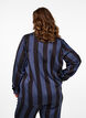 Satin shirt with stripes, Spellbound w. Black, Model image number 1
