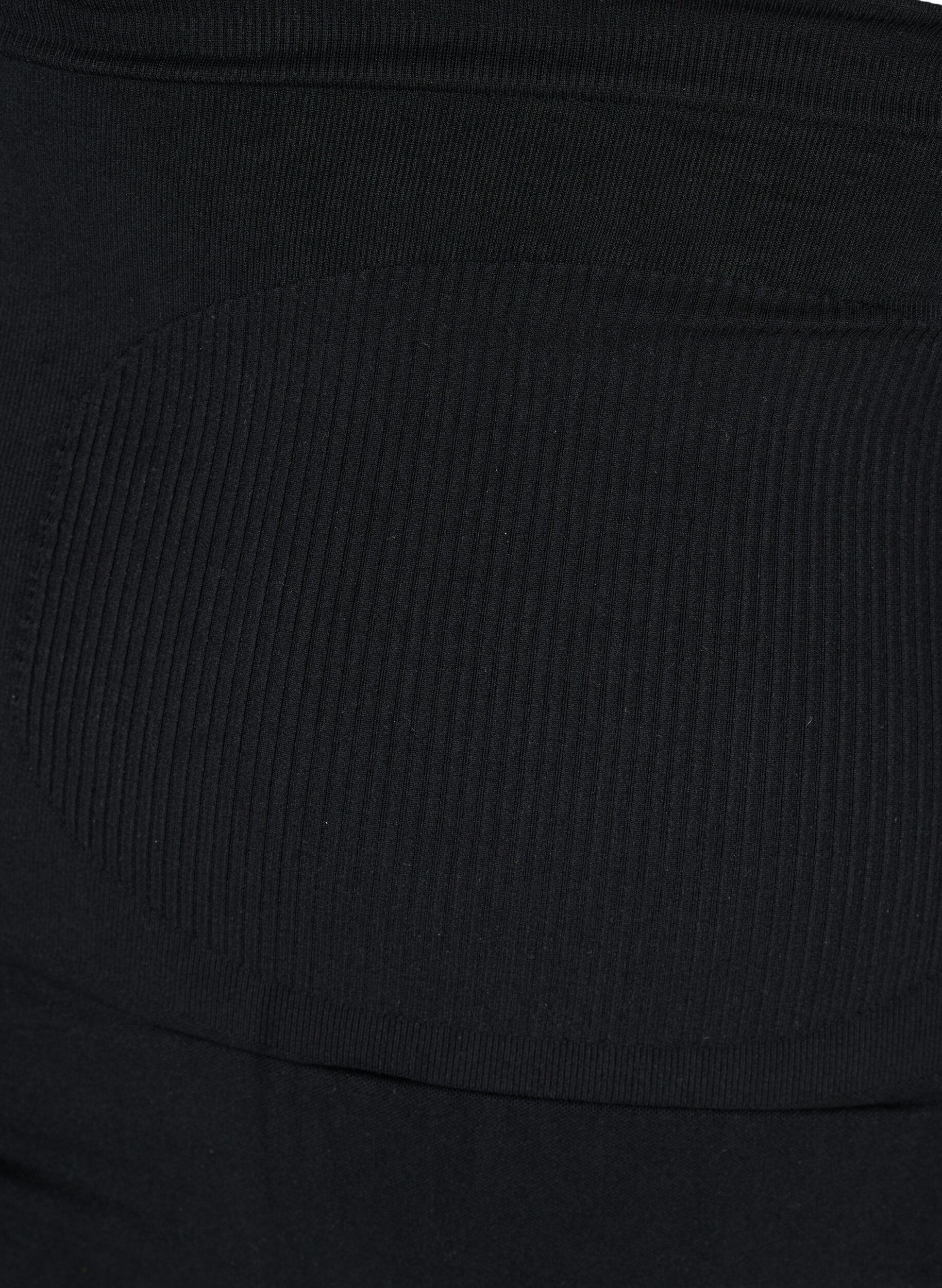 Zizzifashion High-waisted shapewear g-string, Black, Packshot image number 2