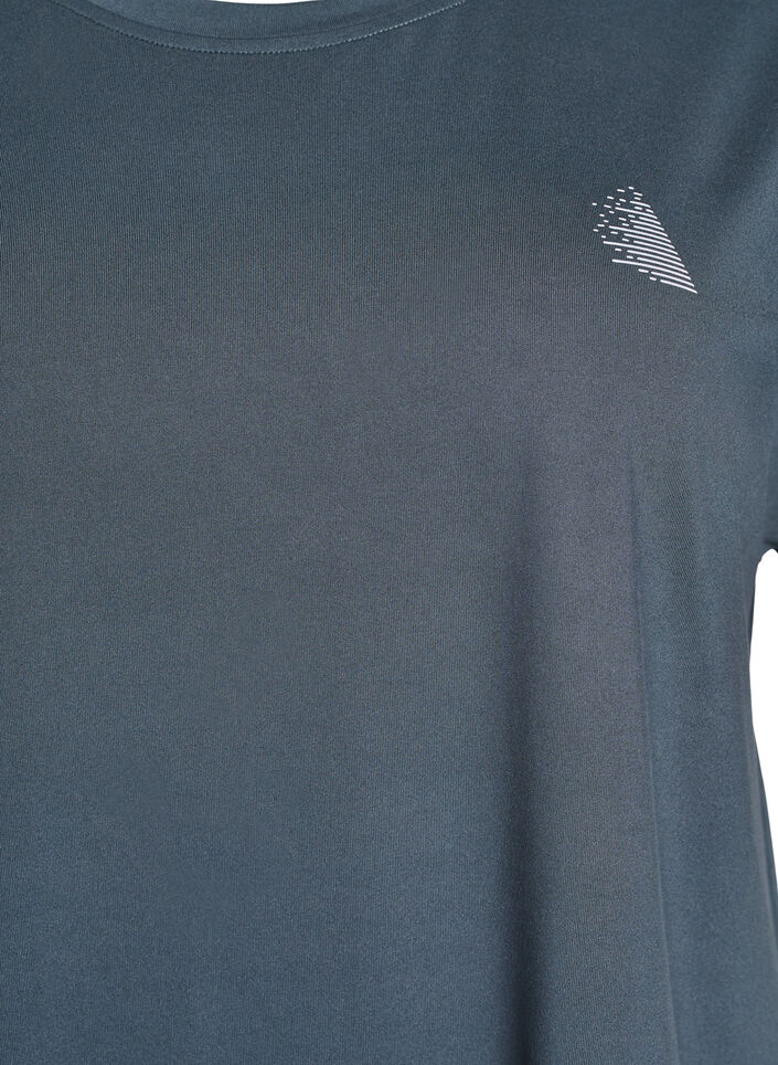 Solid-coloured training T-shirt, Green, Packshot