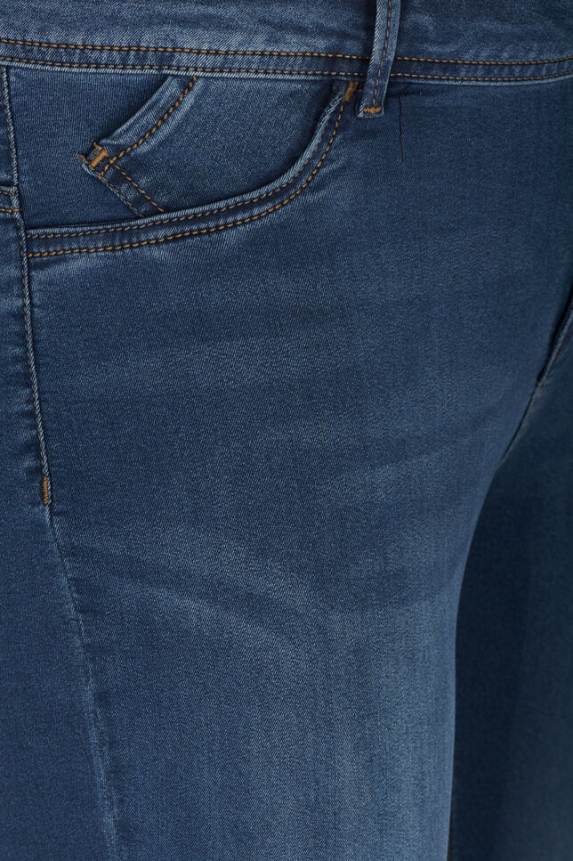 Extra slim fit Amy jeans with a high waist, Blue, Packshot image number 2